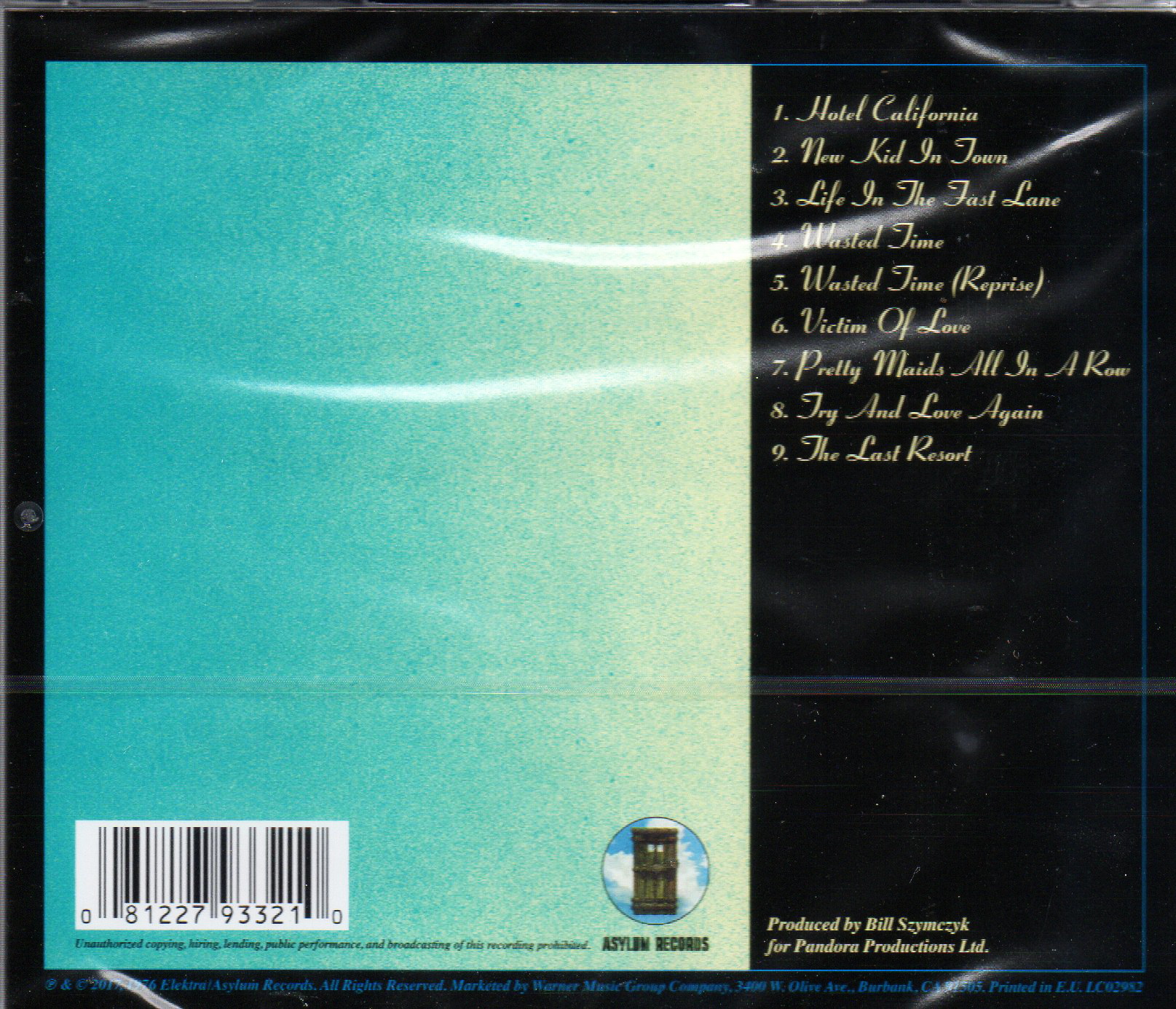 CD,The Eagles - Hotel California 40th Anniversary Edition(2017 - 1976)