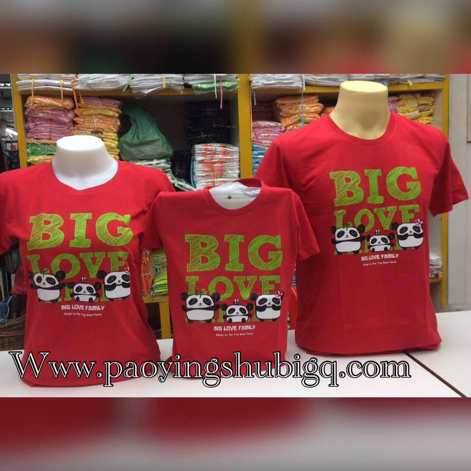 NEW เสื้อครอบครัว หมีแพนด้า ผ้านุ่มนิ่ม