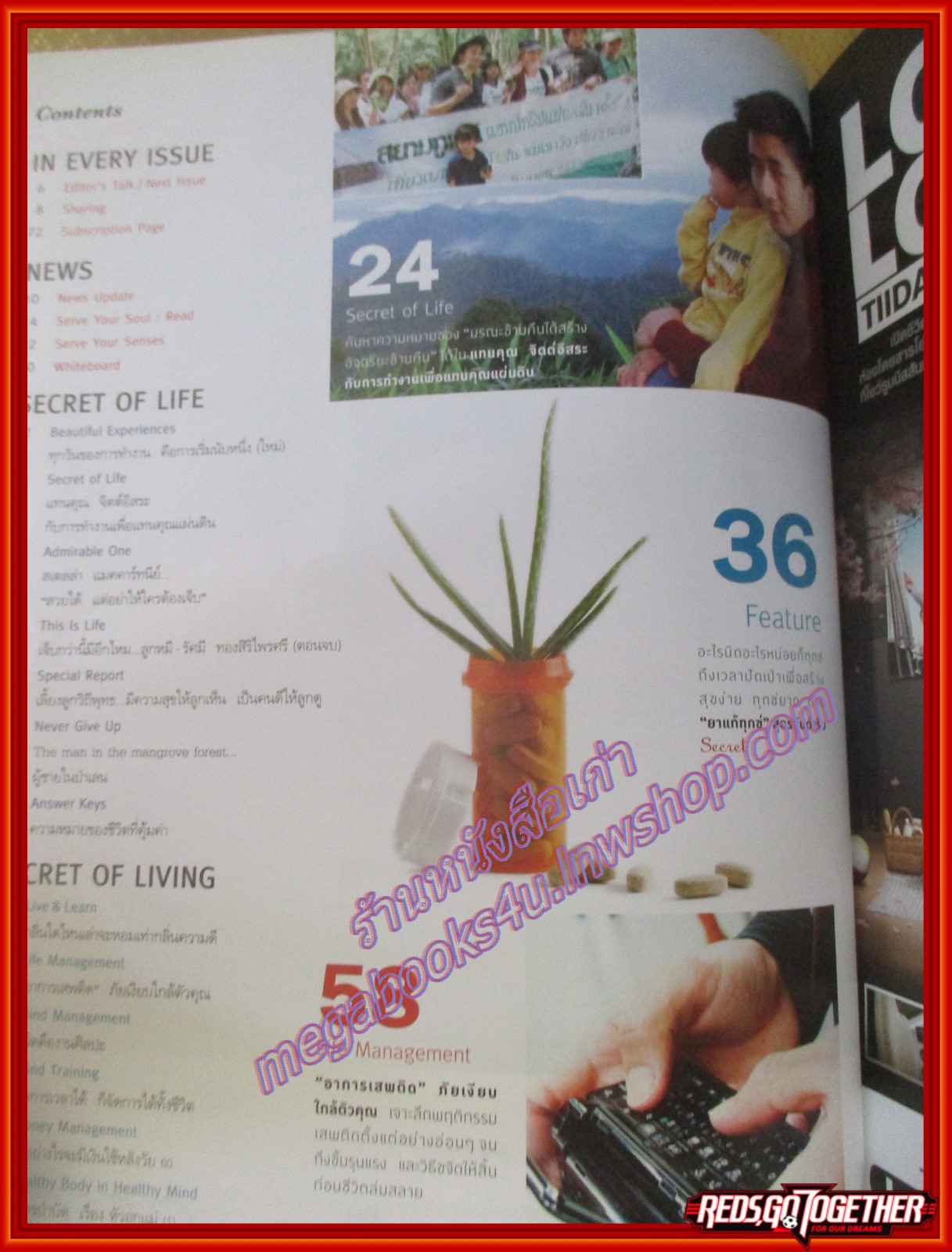 นิตยสารซีเคร็ต นิตยสารSECRET ฉบับที่057 ปี2553 ปก แทนคุณ จิตต์อิสระ