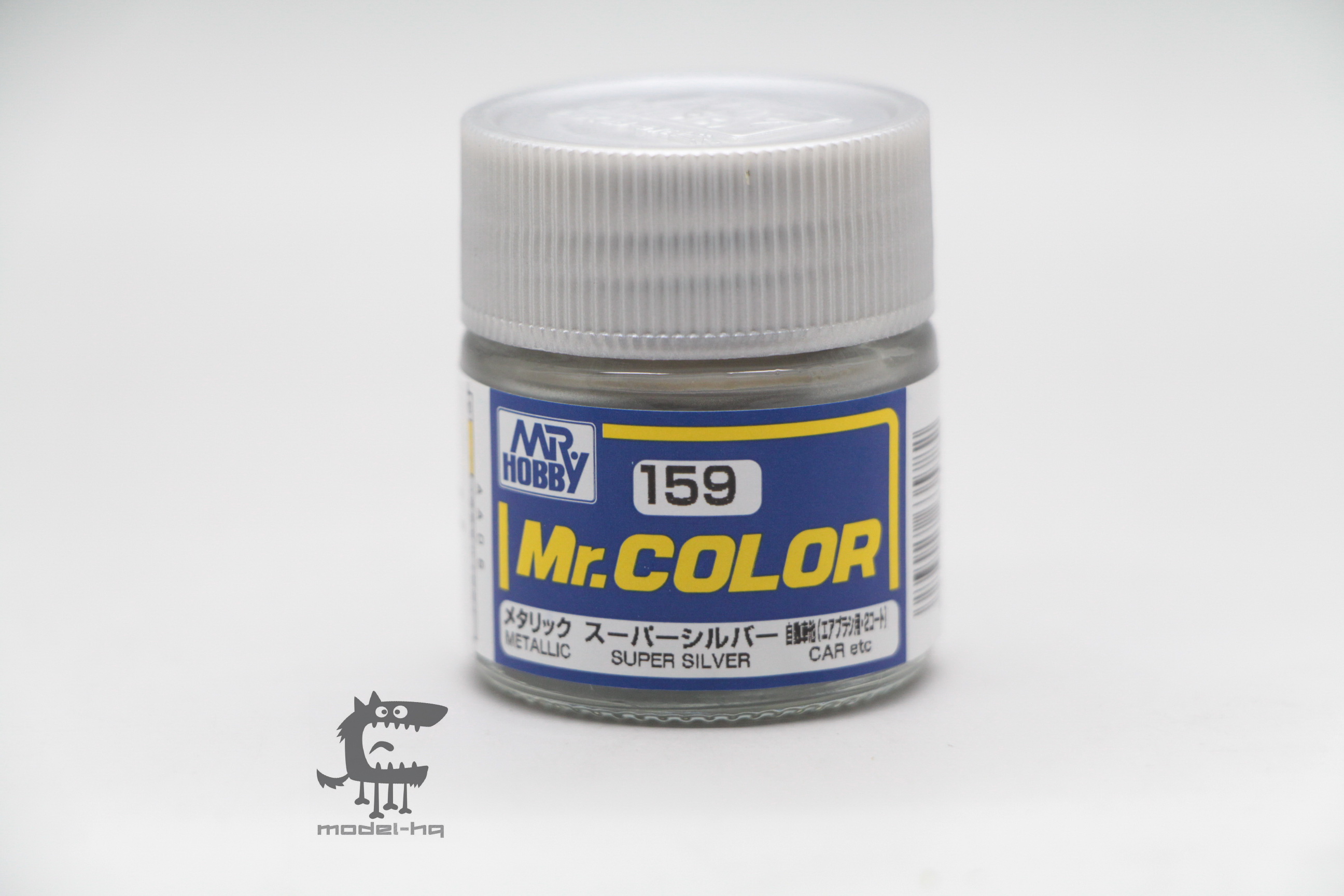 MR.HOBBY # 159 METALLIC SUPER SILVER