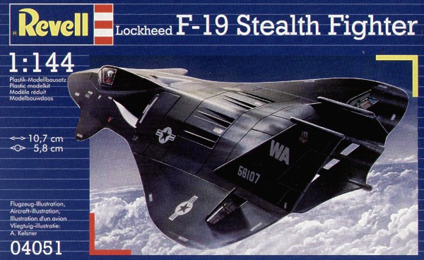 1/144 F-19 Stealth Fighter