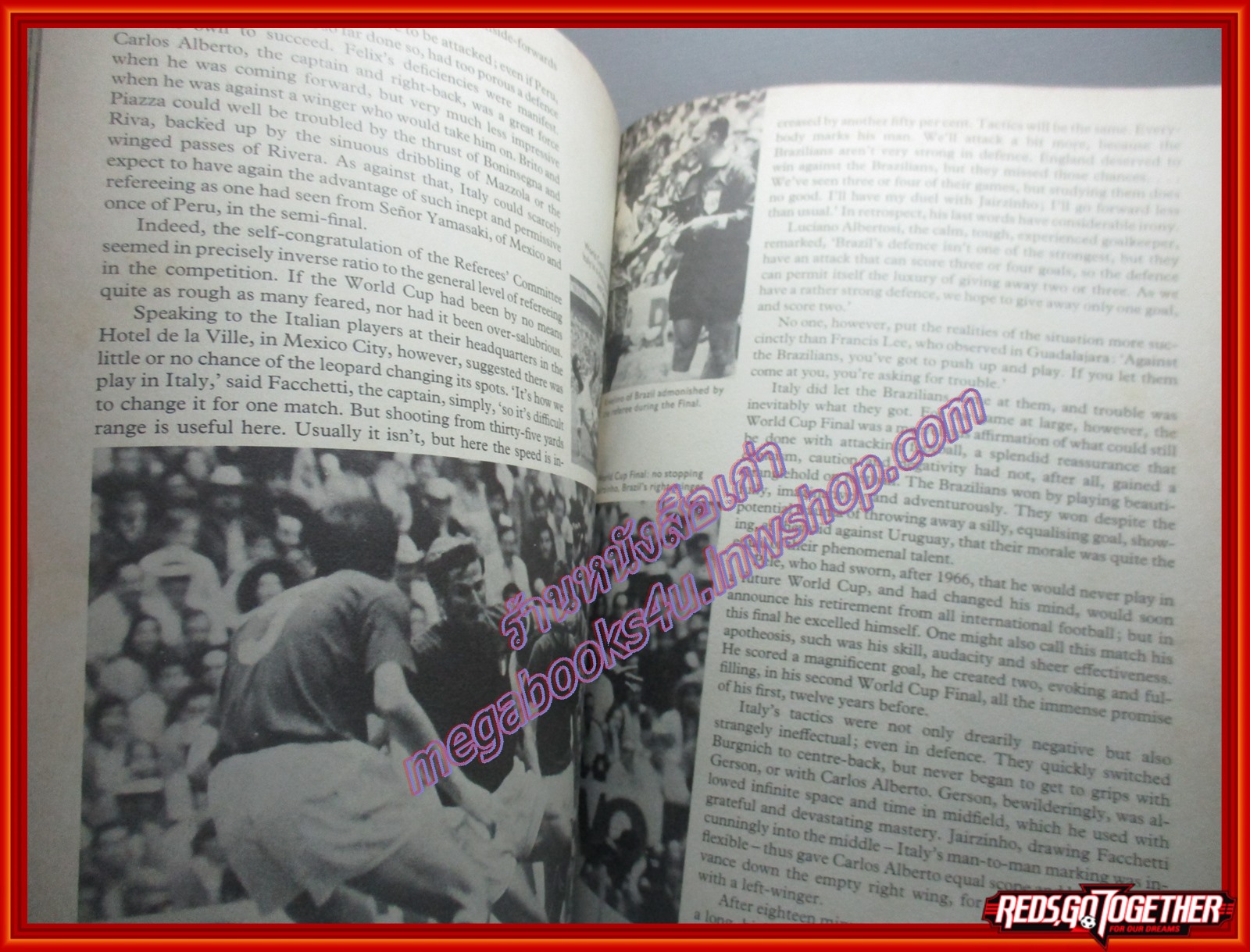 หนังสือ HISTORY OF THE WORLD CUP ประวัติฟุตบอลโลก ครั้งที่1ถึงครั้งที่9 ภาษาอังกฤษ
