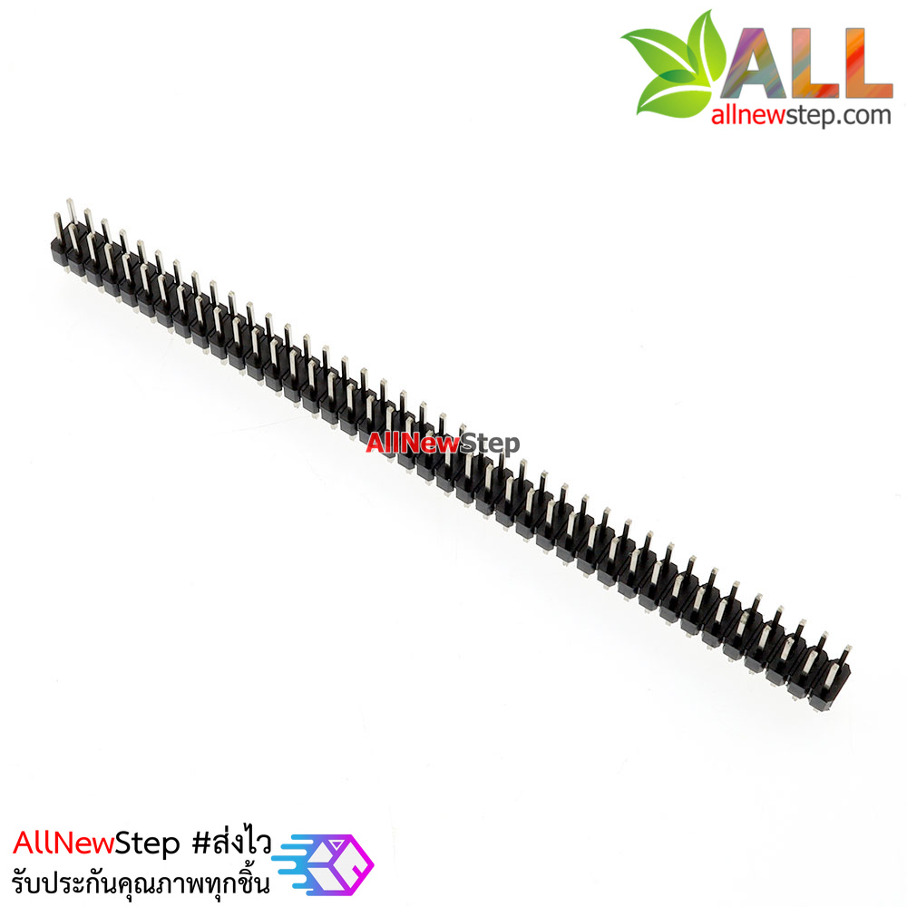 ก้างปลา แบบคู่ 2x40 ขา ระยะห่าง 2.54mm