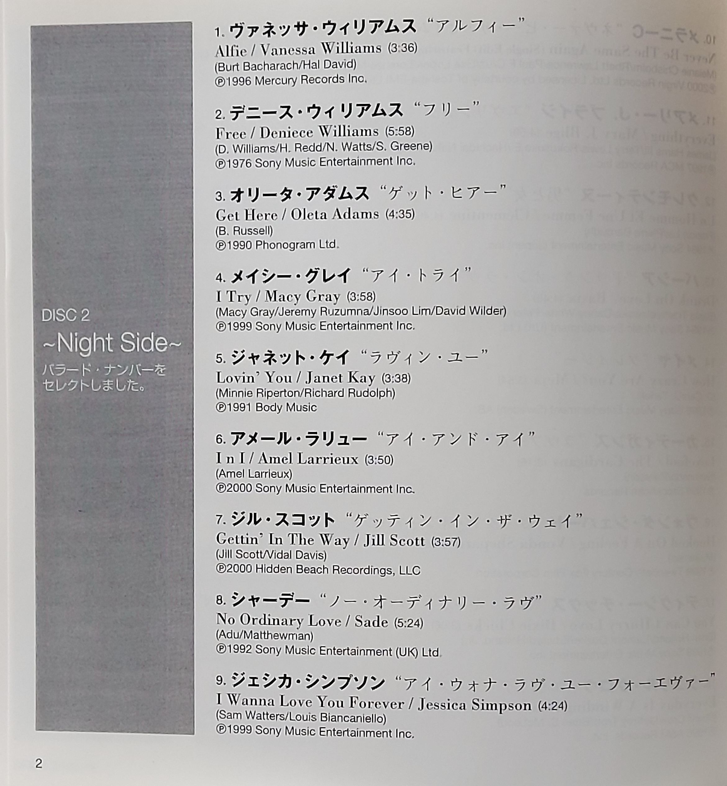 Used CD,Woman 2 (A)(Various Artists)(2001)(Japan)