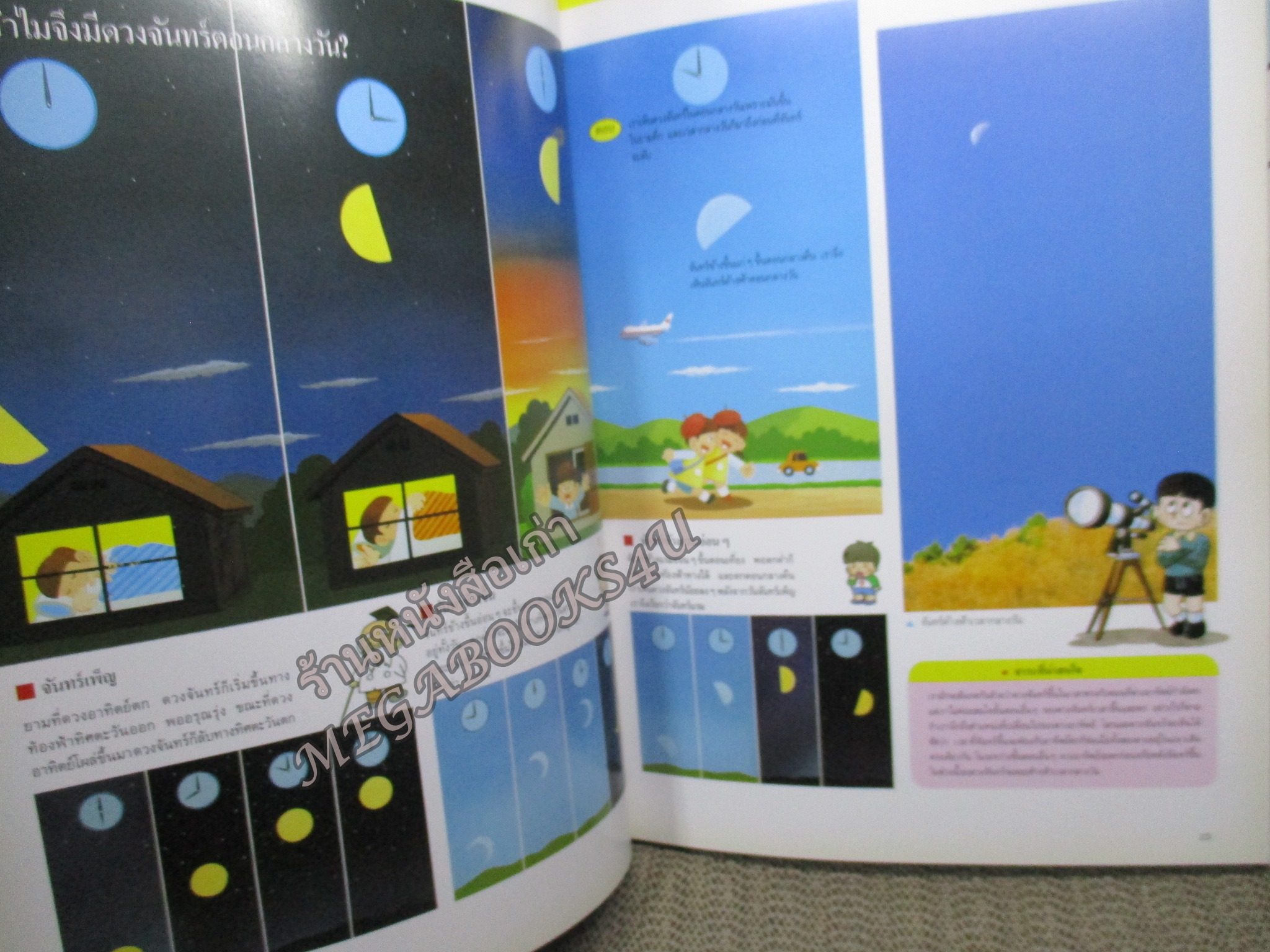 หนังสือชุดความรู้เบื้องต้นสำหรับเด็ก เรื่อง ท้องนภาและพิภพ โดยหนังสือไทม์ไลฟ์