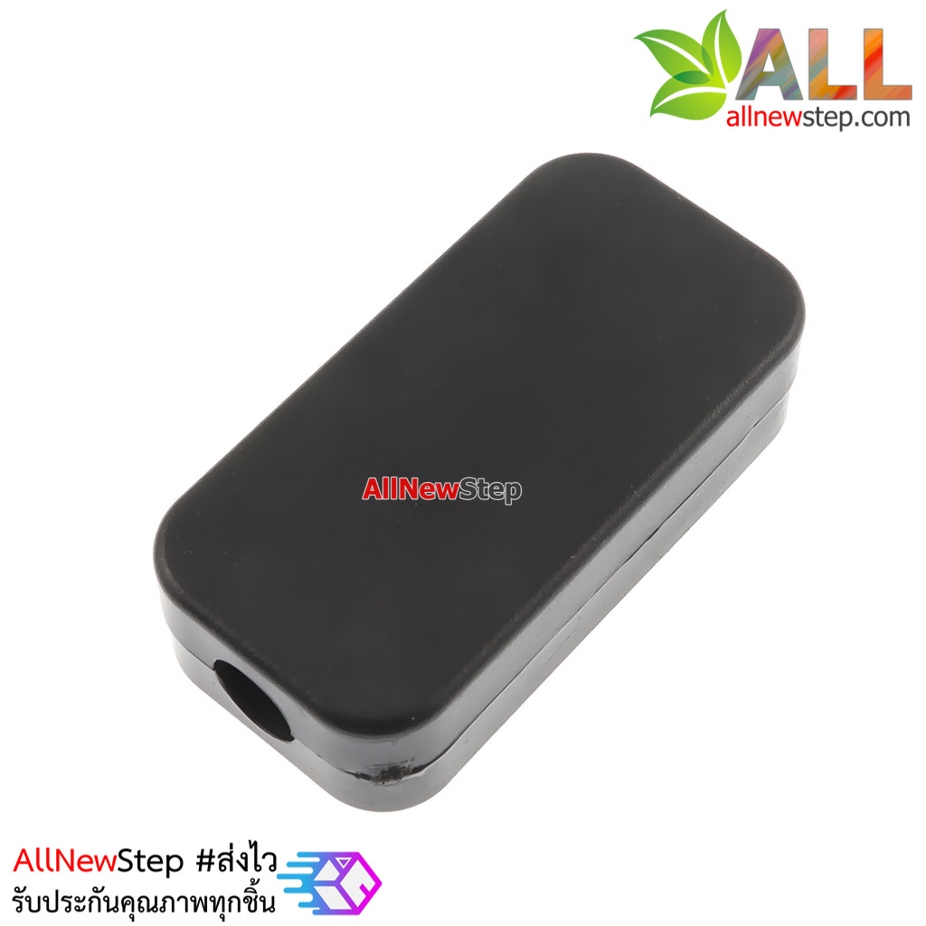 กล่องพลาสติกอเนกประสงค์ USB shell black ขนาด 40x20x11mm