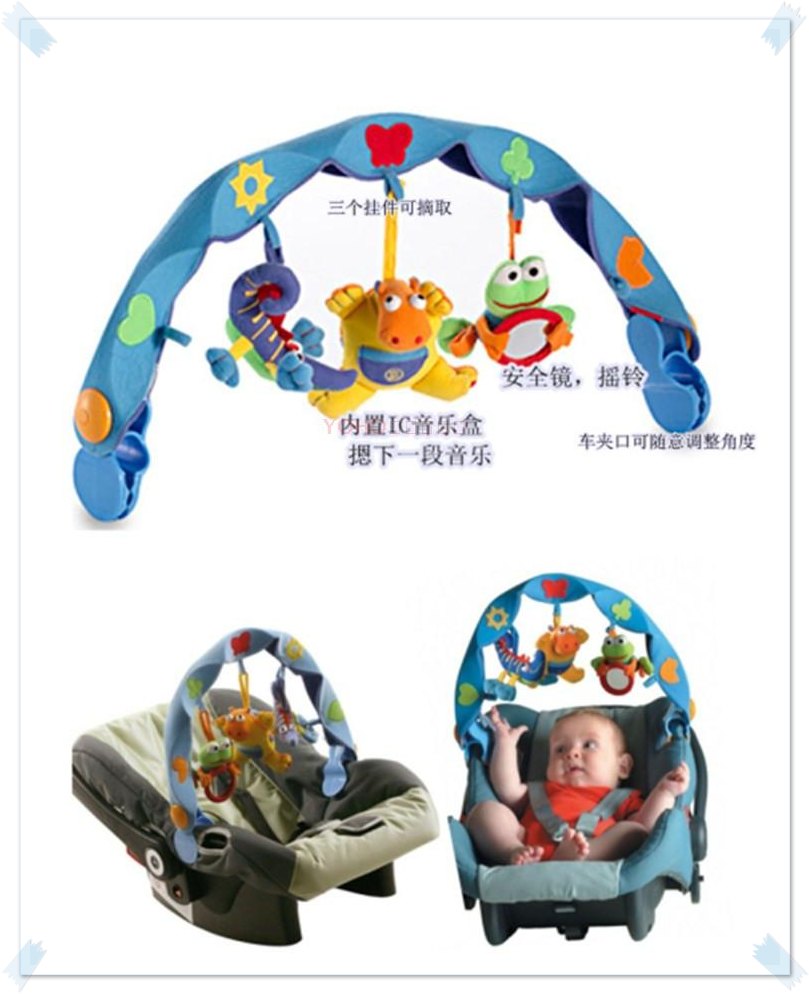 ของเล่นแขวนรถเขน คาร์ซิท Tiny Love Musical Take-Along Arch