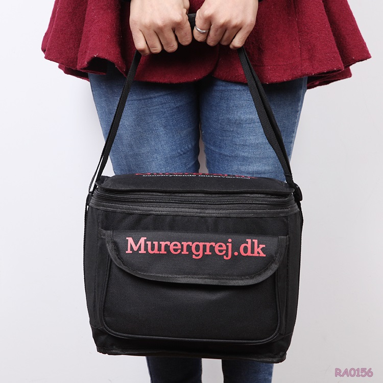 กระเป๋าเก็บอุณหภูมิ กระเป๋าเก็บความเย็น Murergrej.dk แบรนด์เดนมาร์ก มีช่องใส่ของด้านหน้า สายสะพายปรับได้