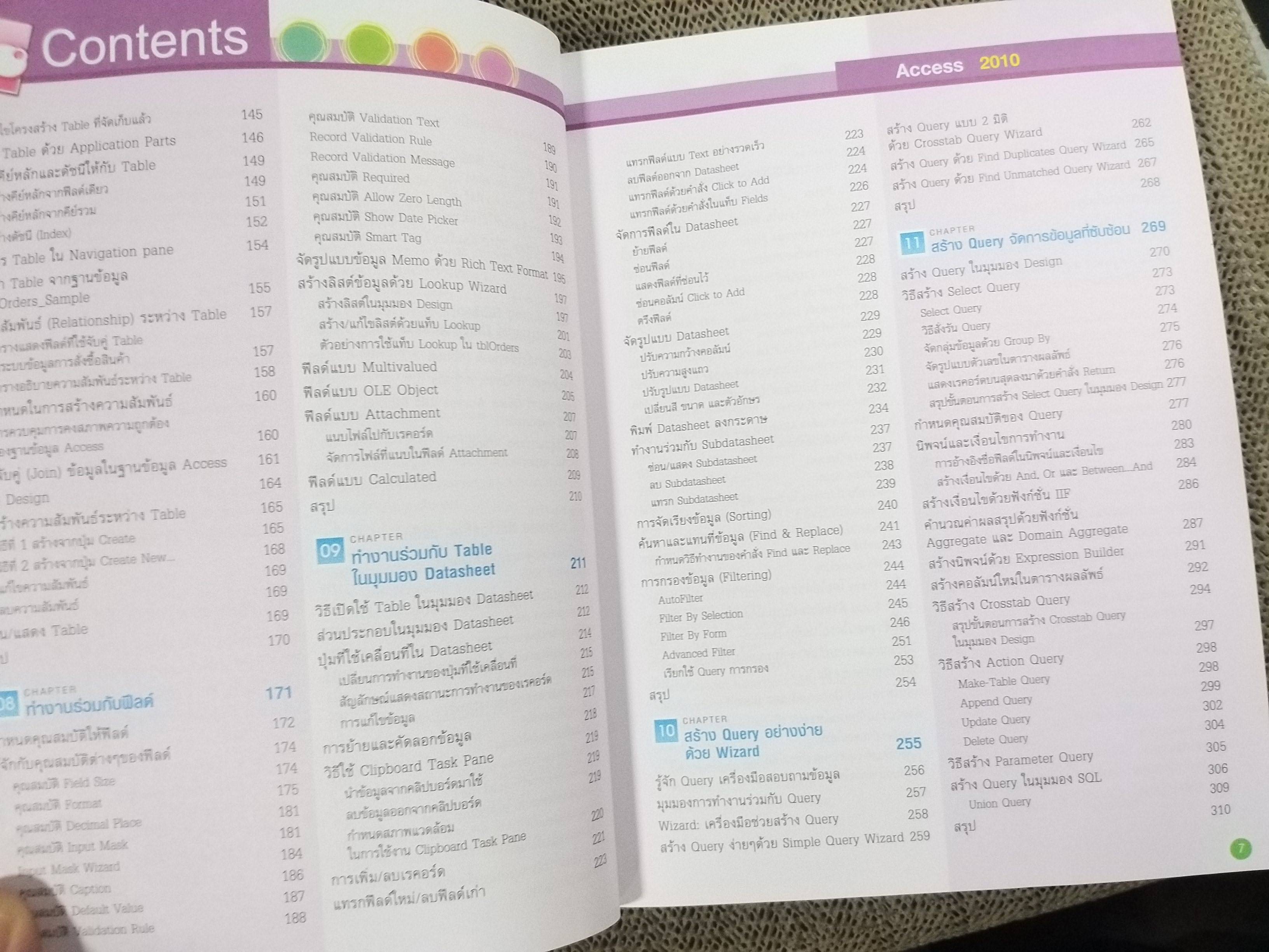 คู่มือ ACCESS 2010 ฉบับสมบูรณ์ (ไม่มีซีดี)