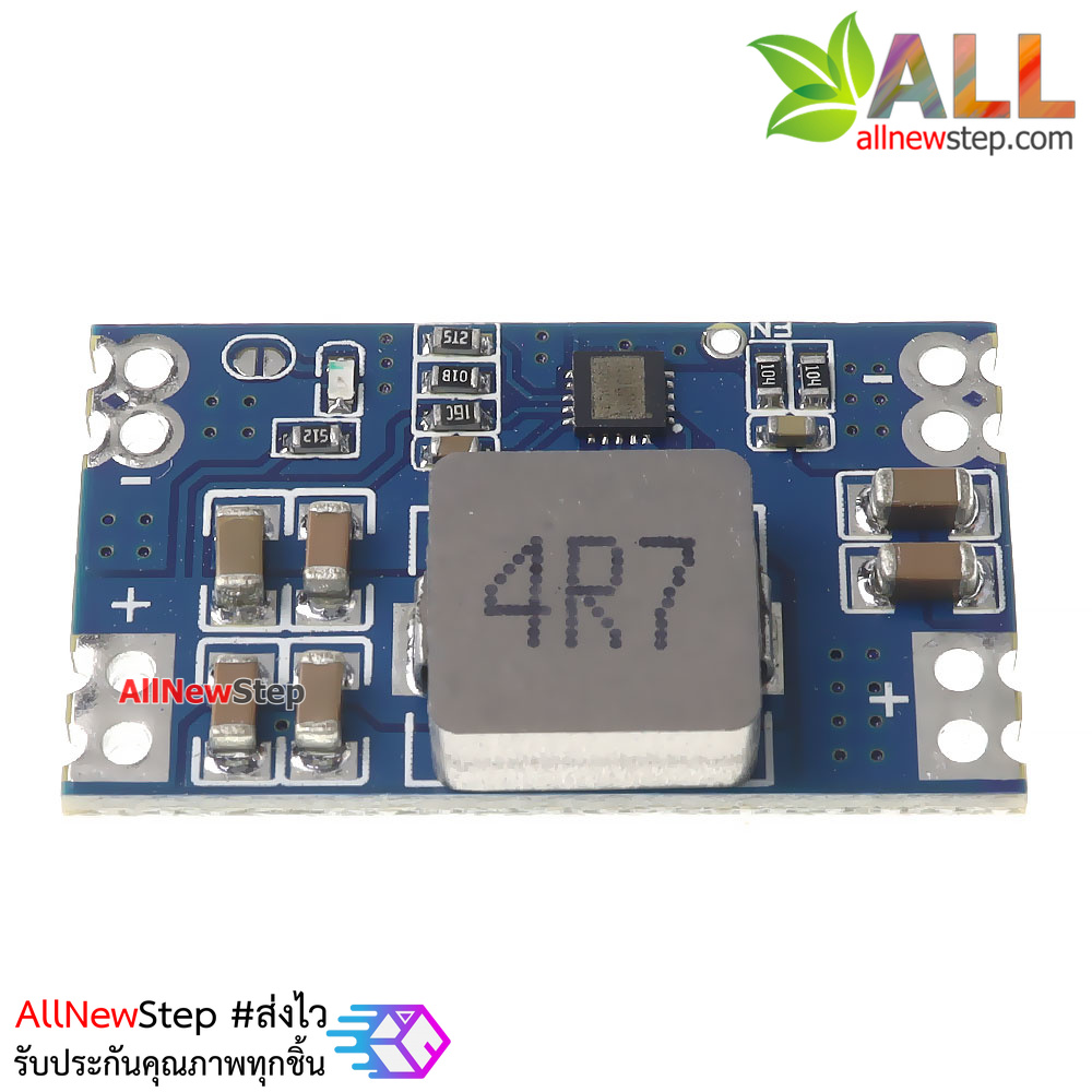 โมดูลแปลงไฟลง Step down fix 9v ไฟเข้า 11-20V เป็น 9V กระแสต่อเนื่อง 1.4A พีคสูงสุด 4A