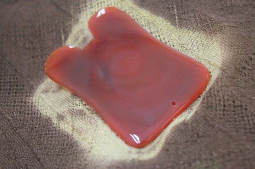 แผ่นกัวซาทรงสี่เหลี่ยมหินอาเกต ( Guasa Agate )