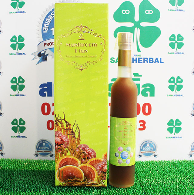 Mushroom Plus น้ำเห็ด 6 สายพันธุ์