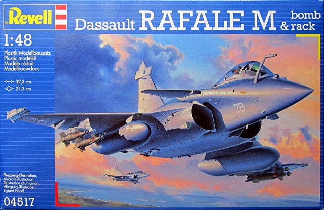 1/48 Dassault Rafale M & bomb rack