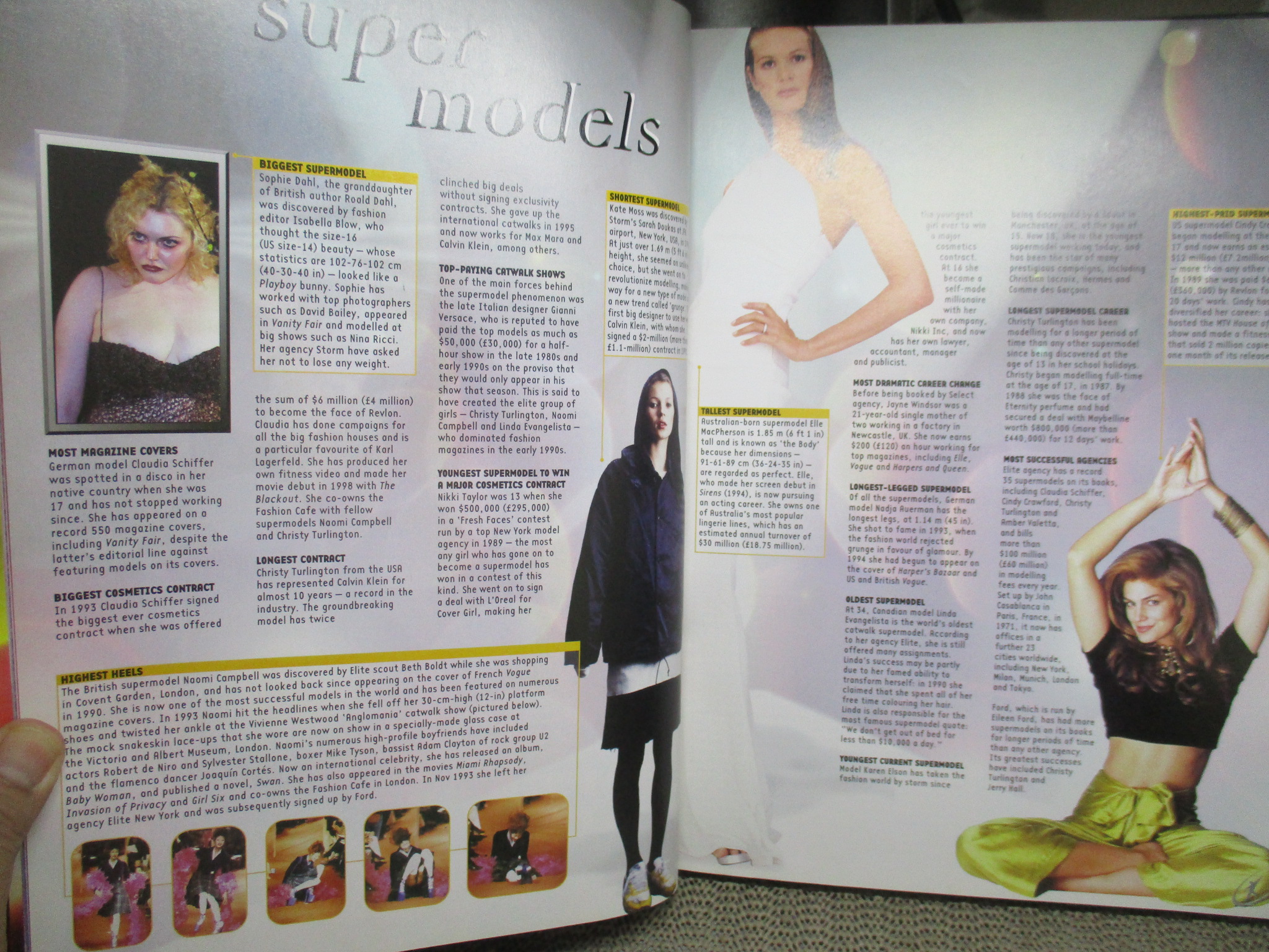 หนังสือ สถิติที่สุดในโลก กินเนสส์ หรือกินเนสส์บุ๊ค Guinness Book of World Records (ภาษาอังกฤษ)