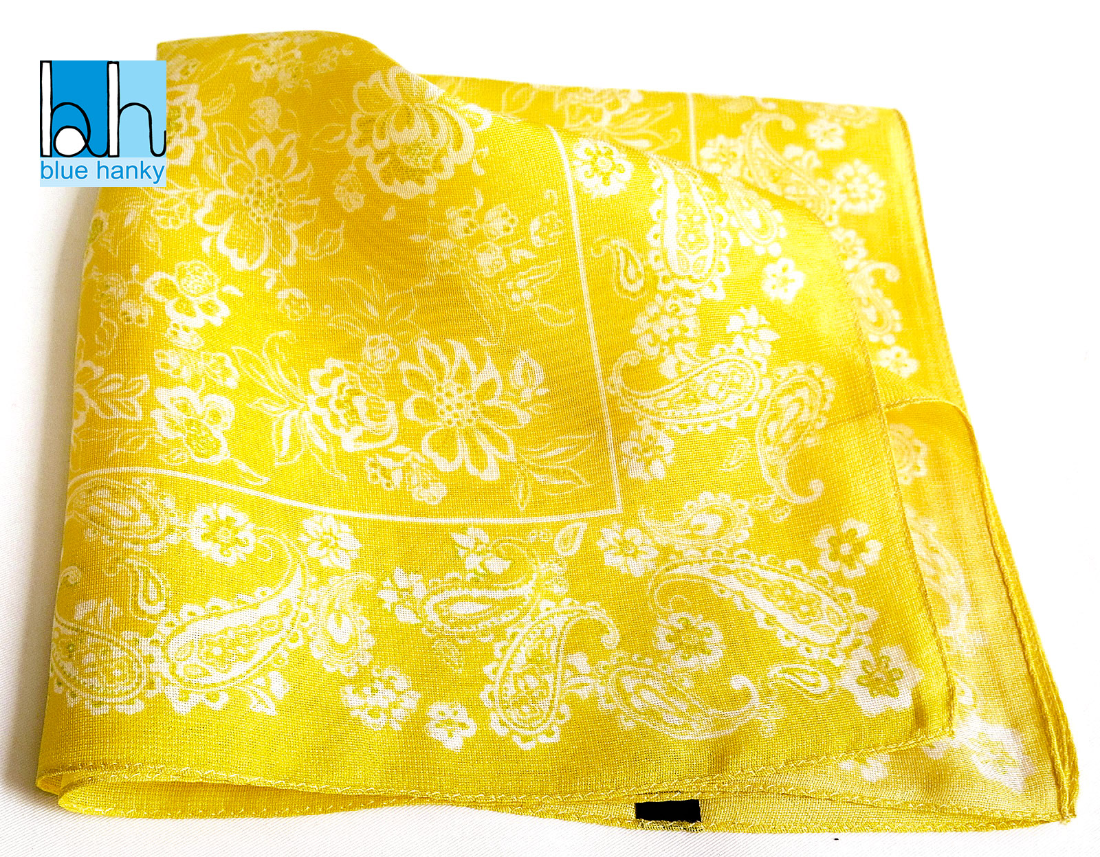 #250 21" Paisley คาวบอย ผ้าเช็ดหน้ามือ2 สภาพดี ผ้าเช็ดหน้าผืนใหญ่
