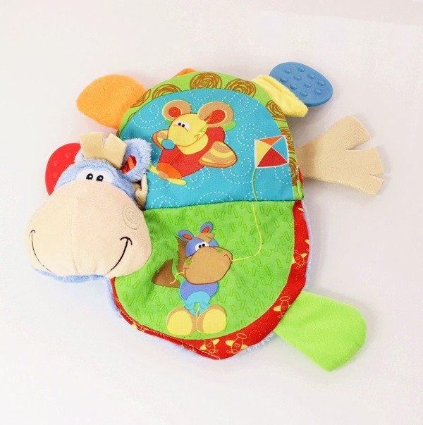 ตุ๊กตาหนังสือผ้า พร้อมยางกัด