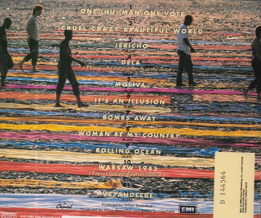 Used CD,Johnny Clegg & Savuka - Cruel Crazy Beautiful World (C)(1989)(USA)