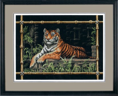 Dimensions ชุดปัก Bamboo Tiger