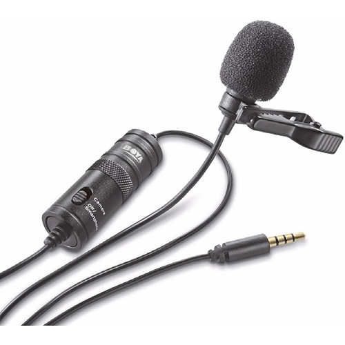 BOYA BY-M1 LAVALIER MICROPHONE FOR DSLRS SMARTPHONE