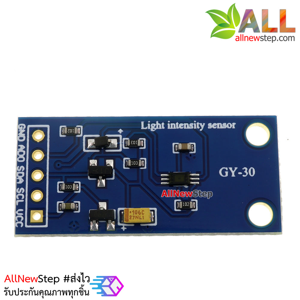 โมดูลวัดแสง วัดความเข้มแสง GY-30 BH1750FVI digital light intensity light module module 1750 light sensor module