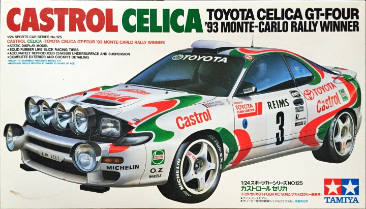 1/24 Castrol Celica Toyota Celica GT-Four '93 Monte-Carlo Rally Winner