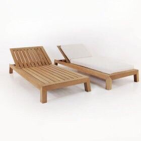 teakdaybed เตียงอาบแดด เตียงนอนริมสระน้ํา ไม้สัก 35