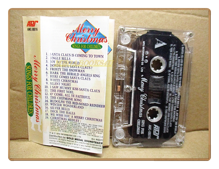 เทปเพลงสากล MERRY CHRISTMAS SONG FOR CHILDREN