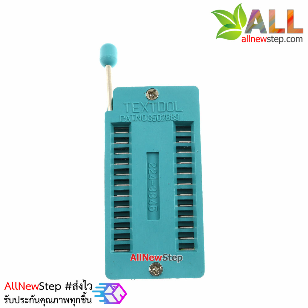 ZIF Socket Universal 24 ขา ซิฟซ็อกเก็ตสำหรับ IC 24 ขา