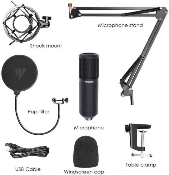 Maono PM420 USB Podcasting microphone kit ประกันศูนย์ไทย