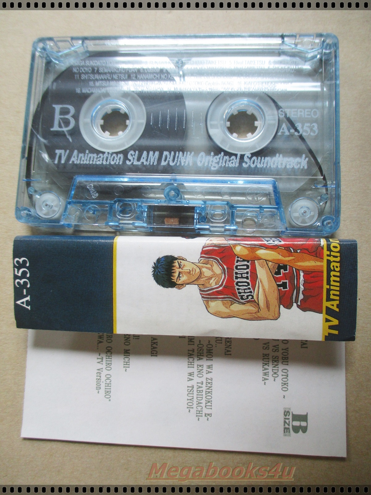 ขายเทปเพลงสากลเก่า SLAM DUNK ORIGINAL SOUNDTRACK SPECIAL TV VERSION