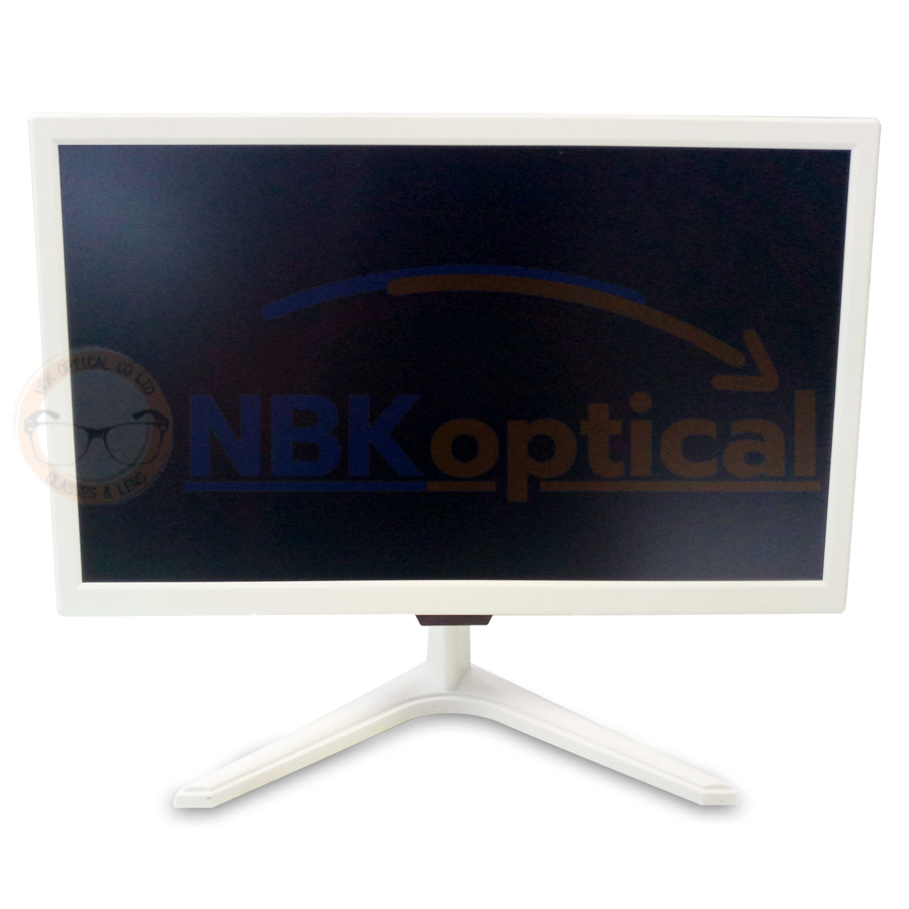 จอ LED 19" รุ่น K-185 " Visual Auto Charts จอวัดสายตา ตั้งโต๊ะ&ติดผนังได้ สีขาว