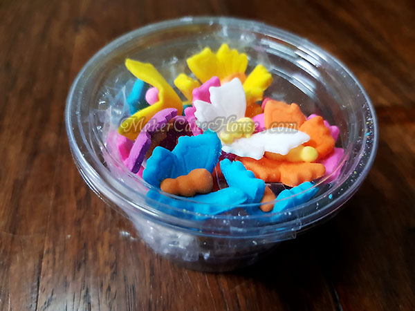 ไอซิ่งกระปุกรูปผีเสื้อ ( 20 ชิ้น )