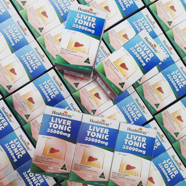 Healthway Liver Tonic เฮลท์เวย์ ดีท็อกซ์ตับ