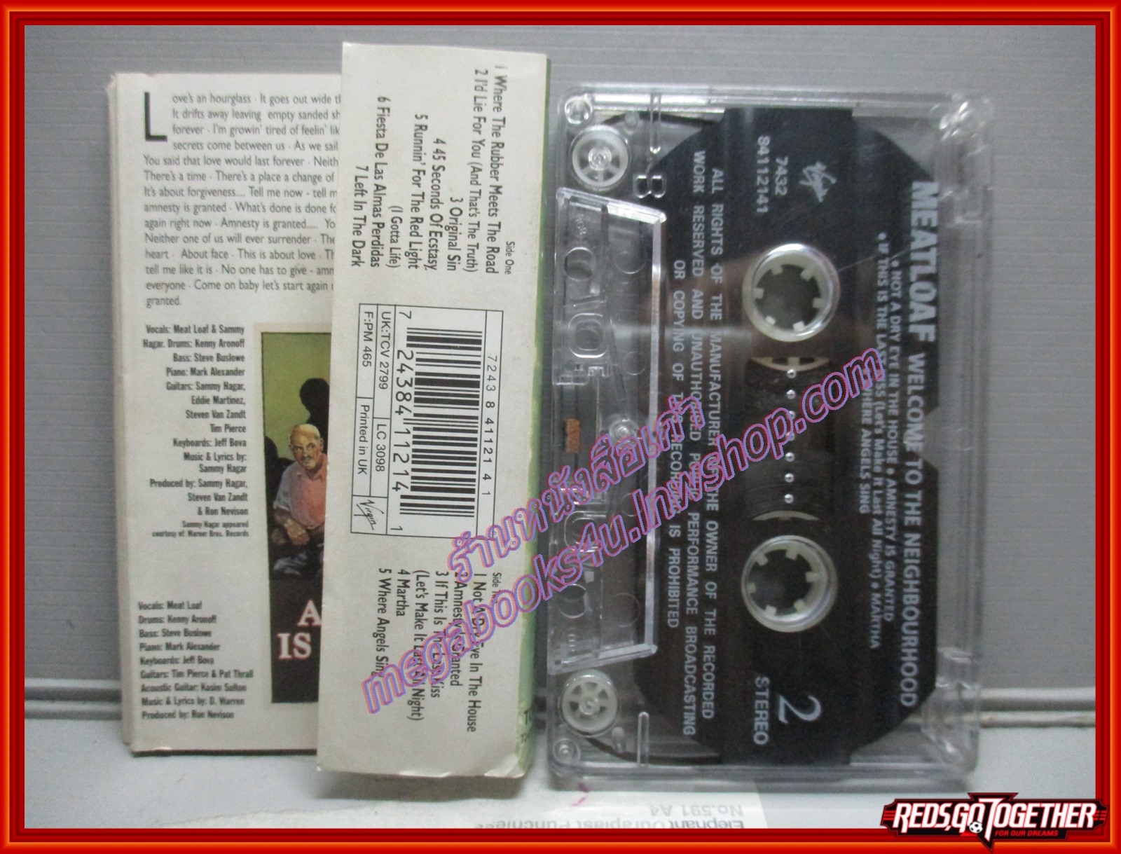 เทปเพลงสากล Meat Loaf อัลบั้ม Welcome to the Neighbourhood