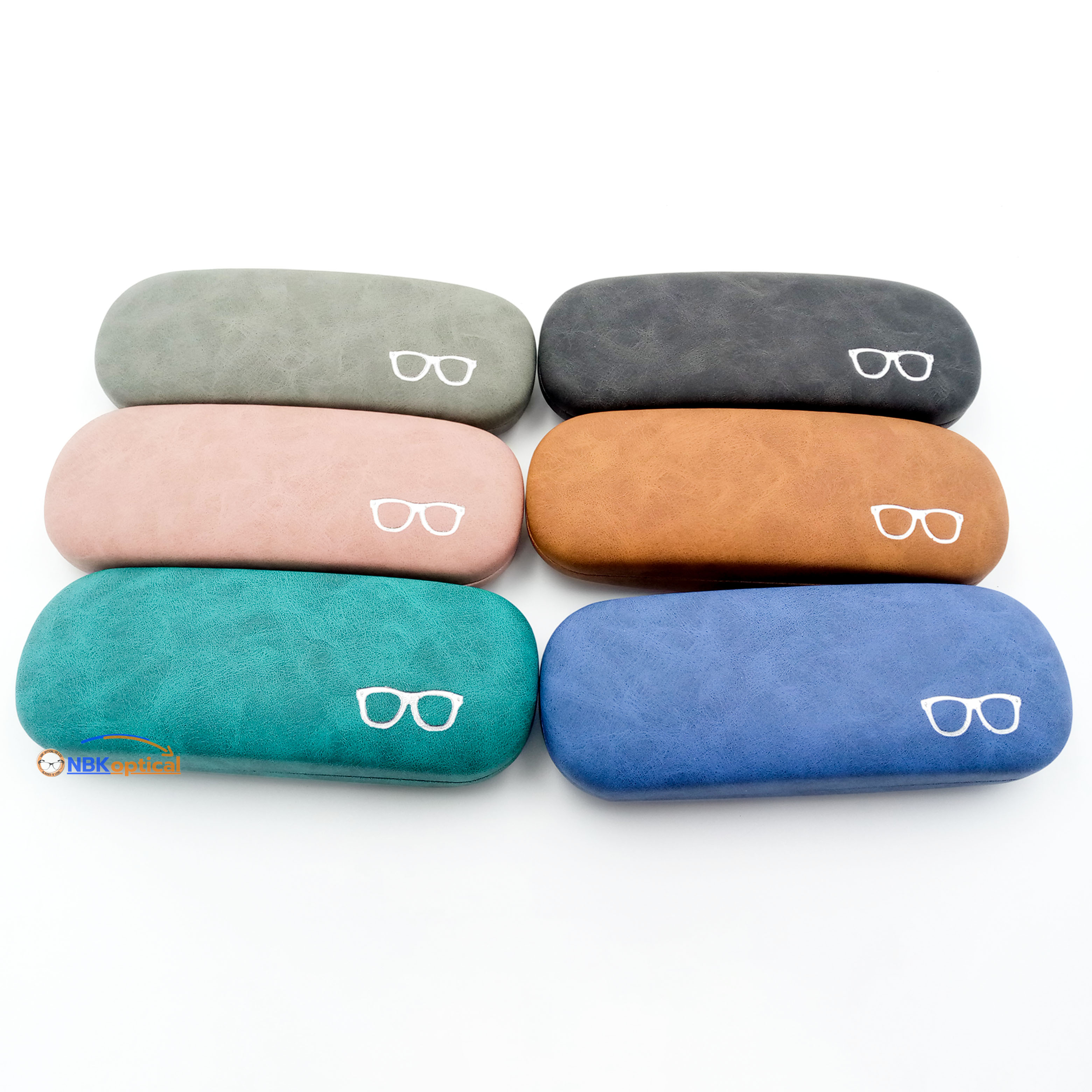 กล่องแว่นตาทรงรูปแว่นตาแฟชั่น (ผ้ากํามะหยี่)