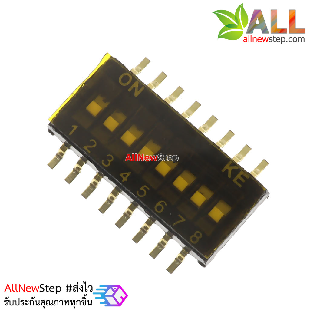 SMD toggle switch 1.27MM pitch 8P DIP switch coding switch