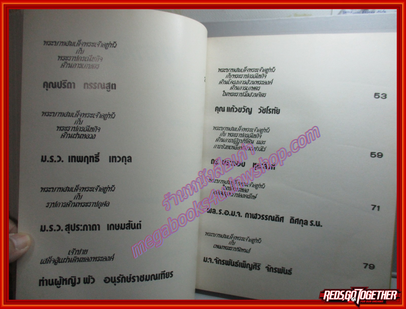 หนังสือ ในหลวงของเรา ที่ระลึกเนื่องในวันเฉลิมพระชนมพรรษา 5 ธันวาคม 2519
