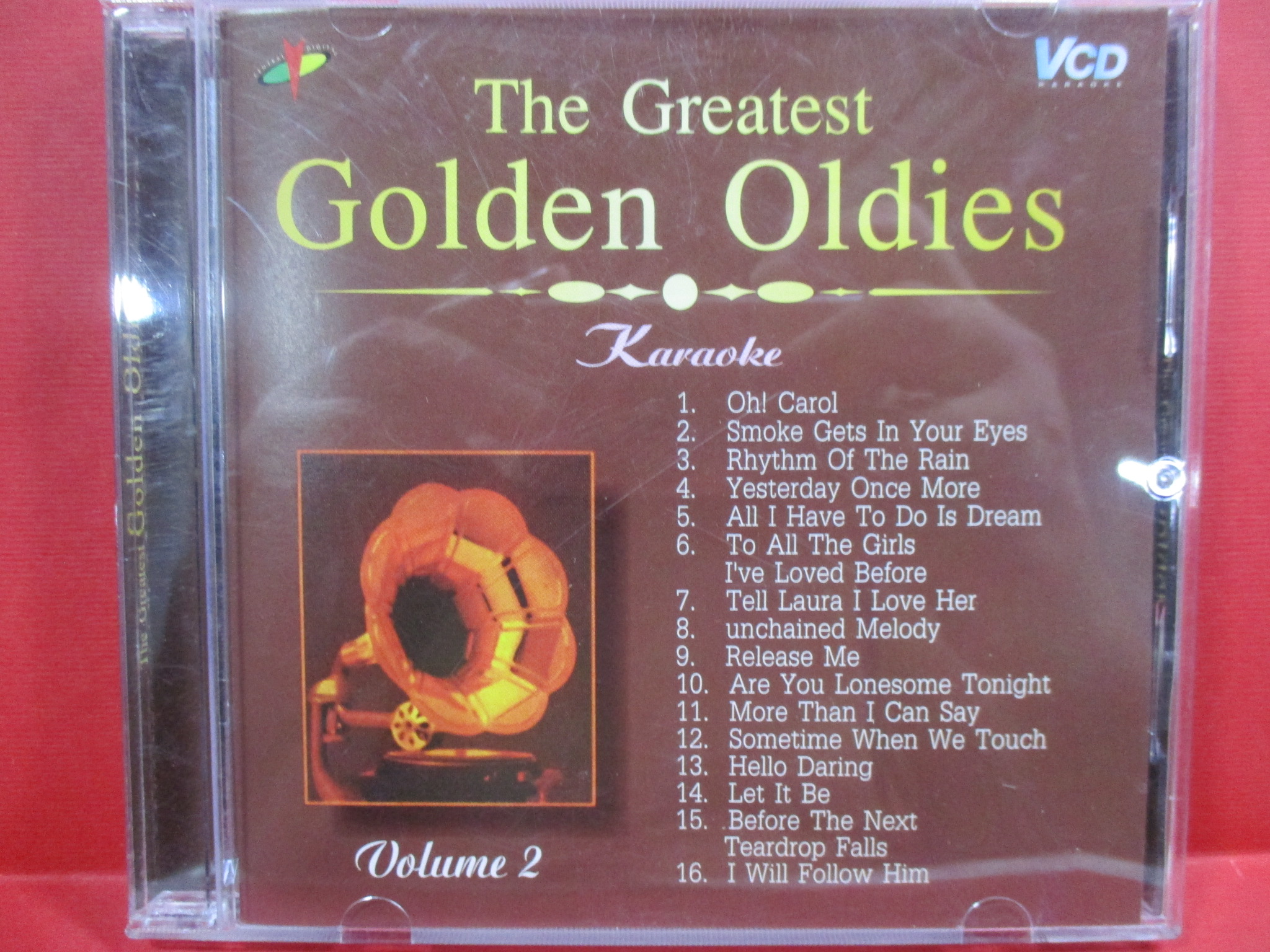 ซีดีเพลงสากล คาราโอเกะ THE GREATEST GOLDEN OLDIES /// ปกดี แผ่นมีรอยนิดเดียว