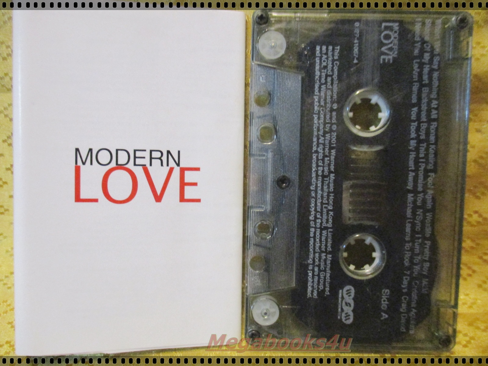 เทปเพลงสากล อัลบั้ม MODERN LOVE