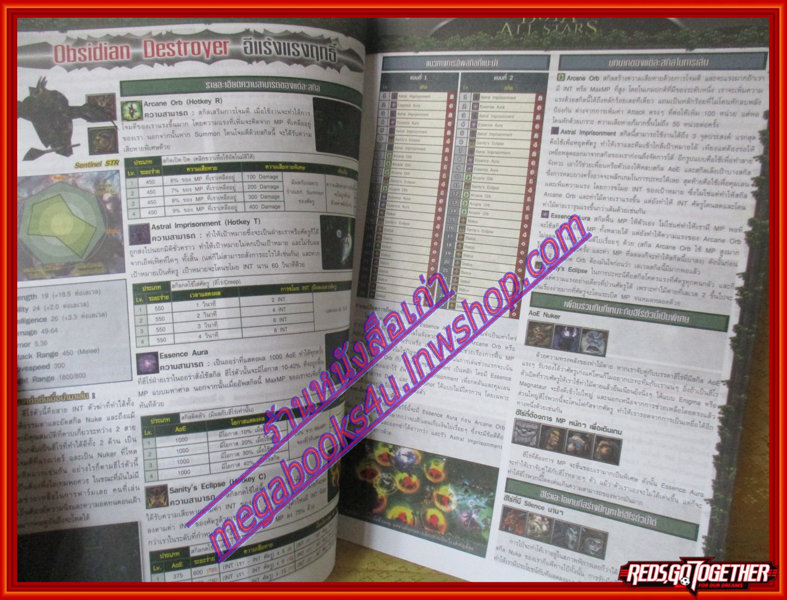 หนังสือคู่มือเกมส์ WARCRAF T AND DOTA ALL STARS เล่มที่075 ปี2012