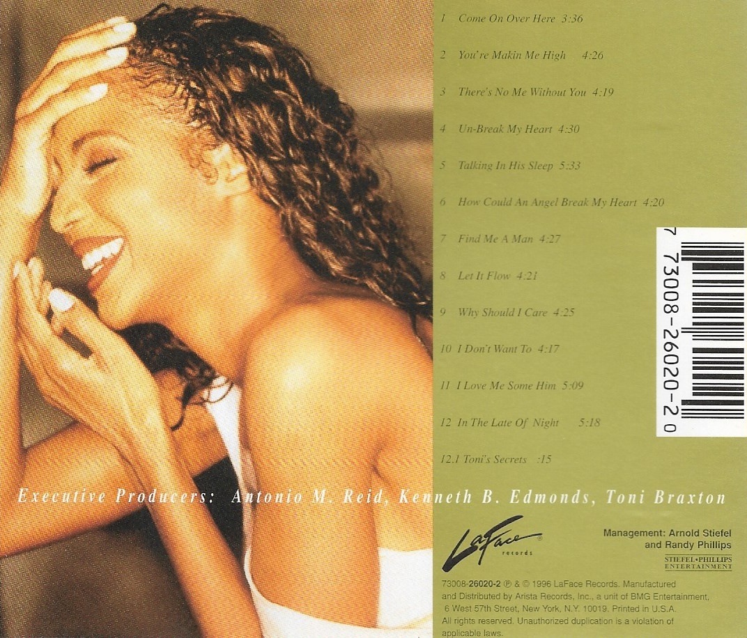 Used CD,Toni Braxton - Secrets (B)(1996)(USA)
