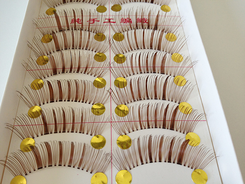 V-K06 ขนตาเอ็นใส (ราคาส่ง) ขั้นต่ำ 15 เเพ็ค คละเเบบได้