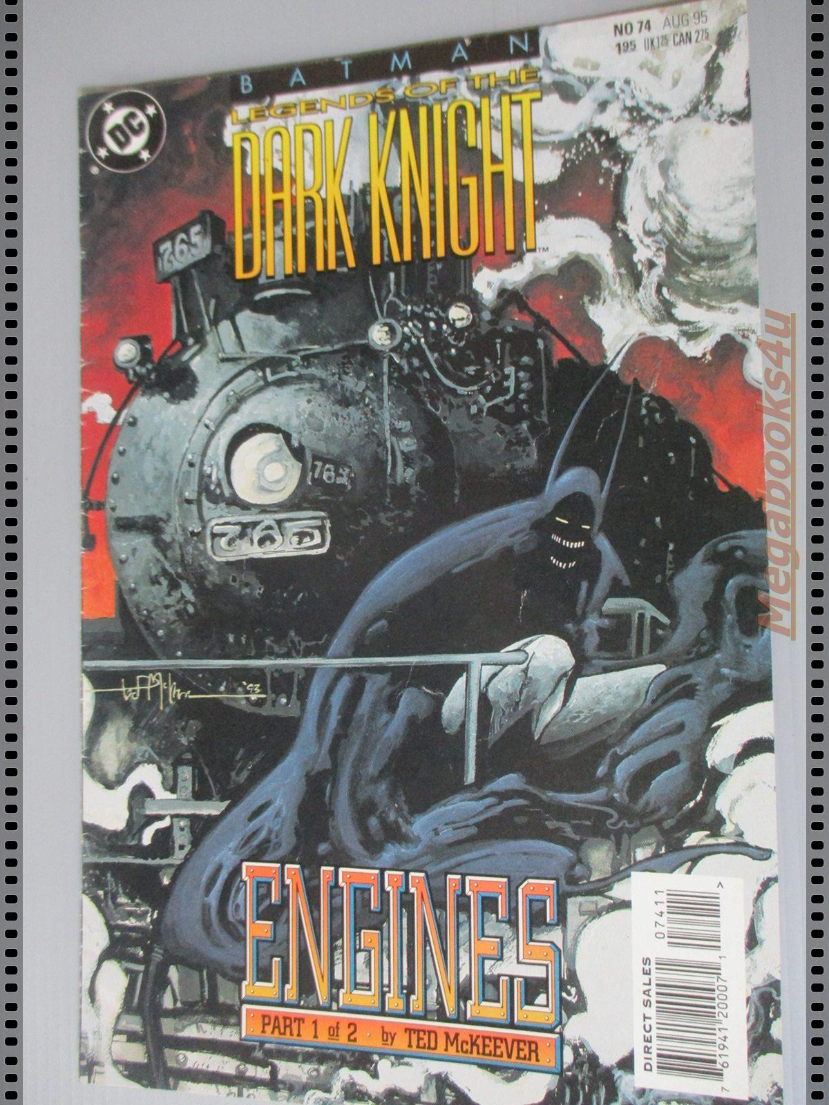 การ์ตูน DC comics การ์ตูนภาษาอังกฤษ แบทแมน BATMAN ฉบับที่ 074 ปี2538 ตอน ENGINES PART1 OF 2
