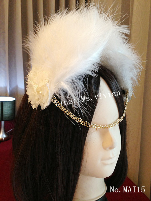 MAI15 มงกุฎขนฟู เเบบคาดหน้าผาก (งาน handmade)**สินค้ามีจำกัดในเเต่ละล๊อต**