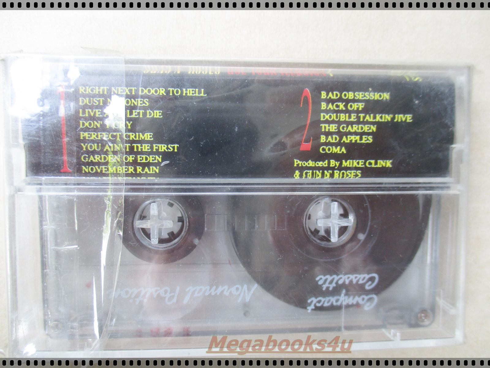 เทปเพลงสากล GUNS N' ROSES-USE YOUR ILLUSION 1&2 มือ1ในซีล