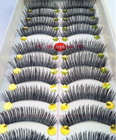 V-039 ขนตา(ราคาส่ง) ขั้นต่ำ 15 เเพ็ค คละเเบบได้