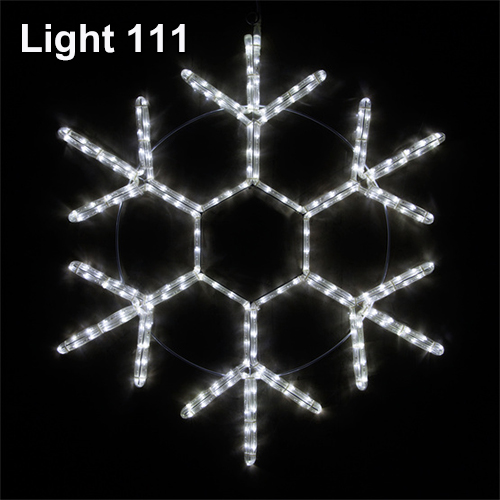 Snowflake LED 37 cm. ( w ) cl-017