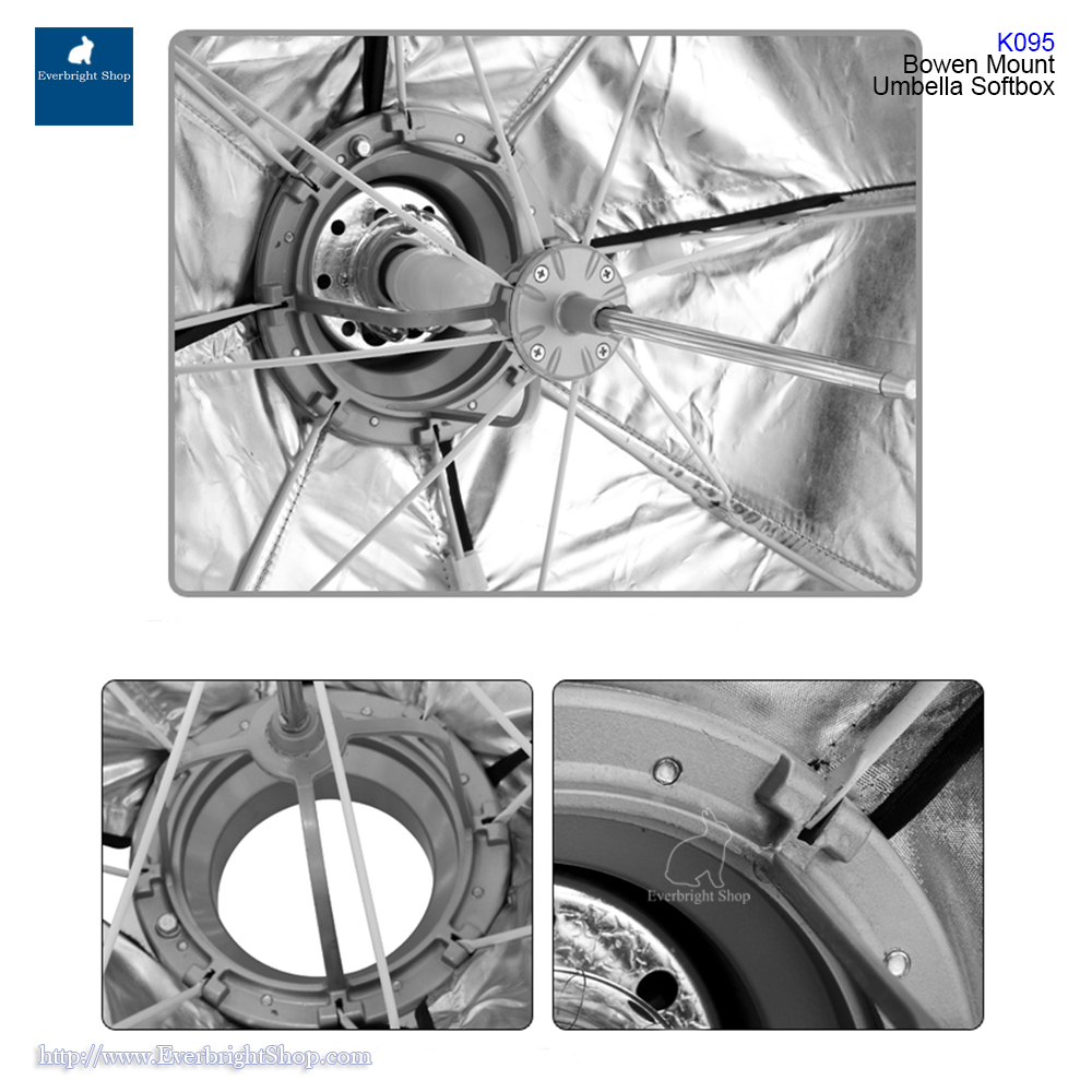 K095 Bowen mount umbrella softbox