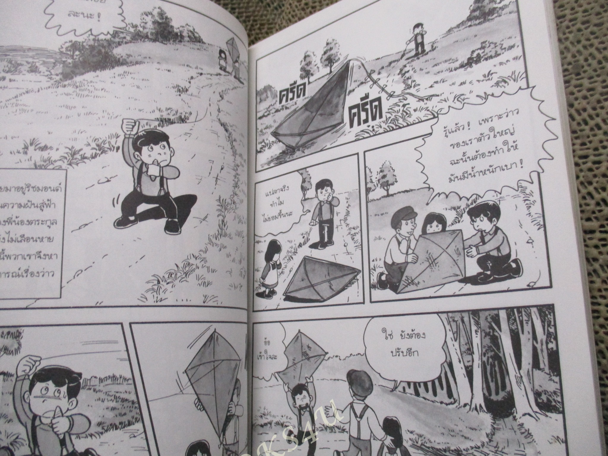 พี่น้องตระกูลไรท์ ผู้เขียน: ชูเฮ มิคามิ / ปกหลังมีรอยแหว่งนิด