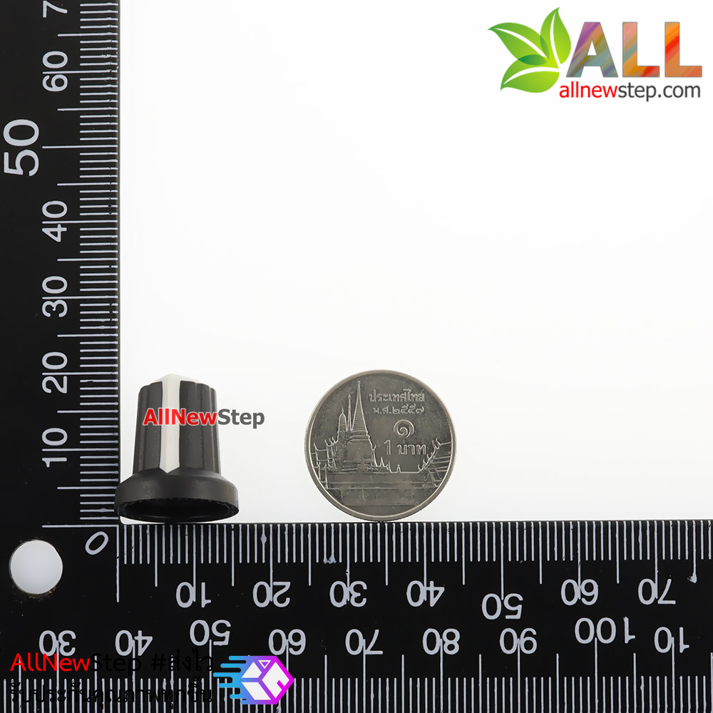 Plastic Knob WH148 Knob Potentiometer Knob Hat จุกหัวหมุนตัวต้านทานปรับค่าได้